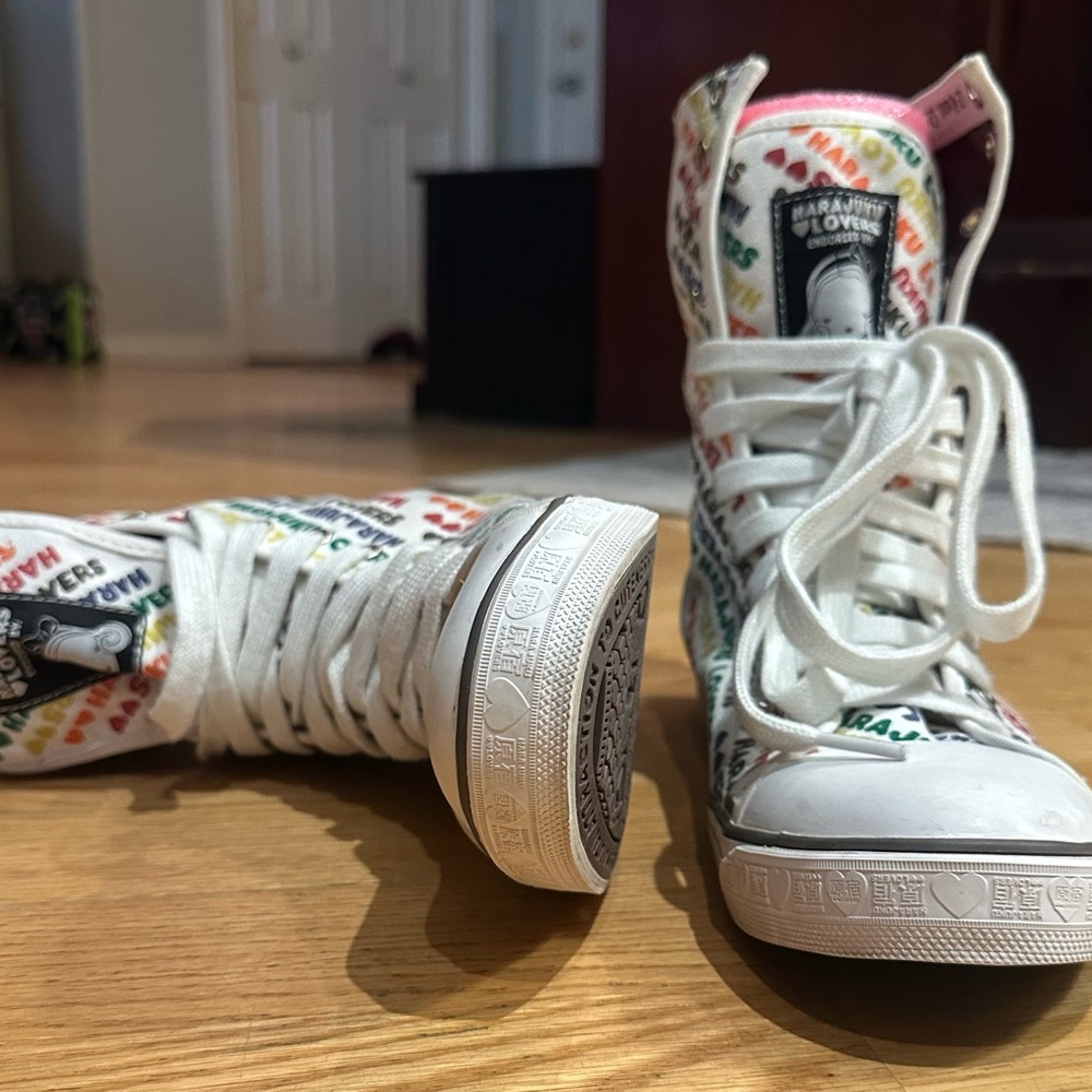Harajuku Lovers high top sneakers